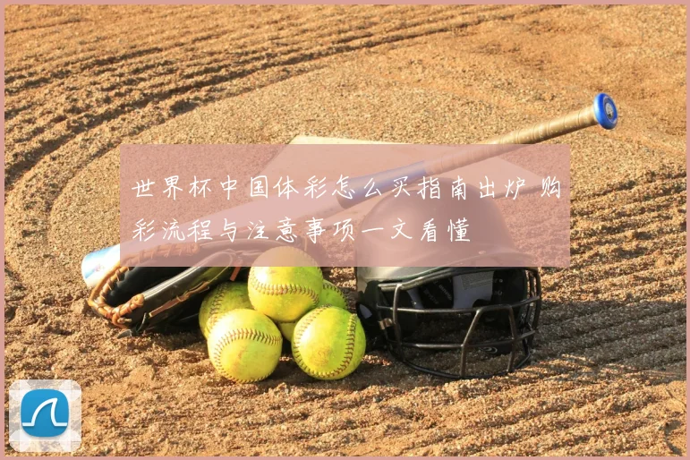 世界杯中国体彩怎么买指南出炉 购彩流程与注意事项一文看懂